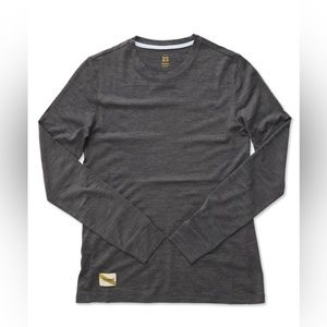 Tracksmith Harrier Long Sleeve Heather Grey
